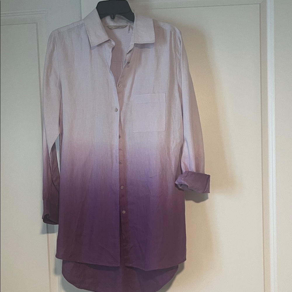 Soft Surroundings Gradient Purple Women’s Shirt
